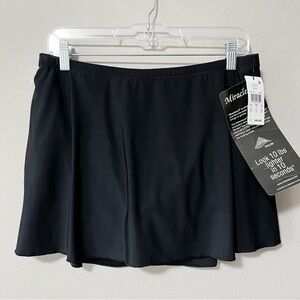 Miraclesuit NWT Skirted Swim Bottom Black Size US 16 Slimming Beach Travel